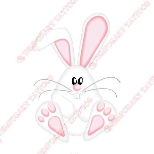 Rabbit Customize Temporary Tattoos Stickers NO.8936